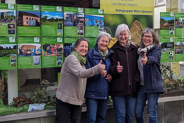 im Bild: Marit Pohl, Ulrike Münz, Doris Appel und Conni Schlosser