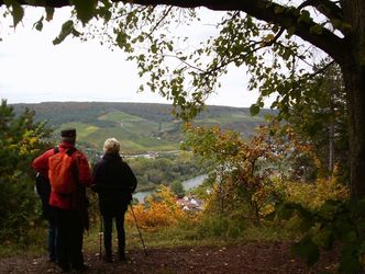Wanderer bei Erlabrunn Wanderer
