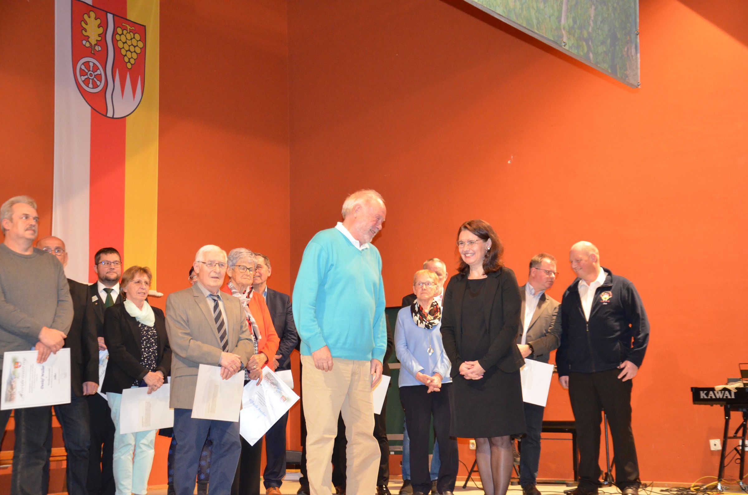 Ehrung Karl Michel, Foto Familie Michel Ehrung Karl Michel, Foto Familie Michel