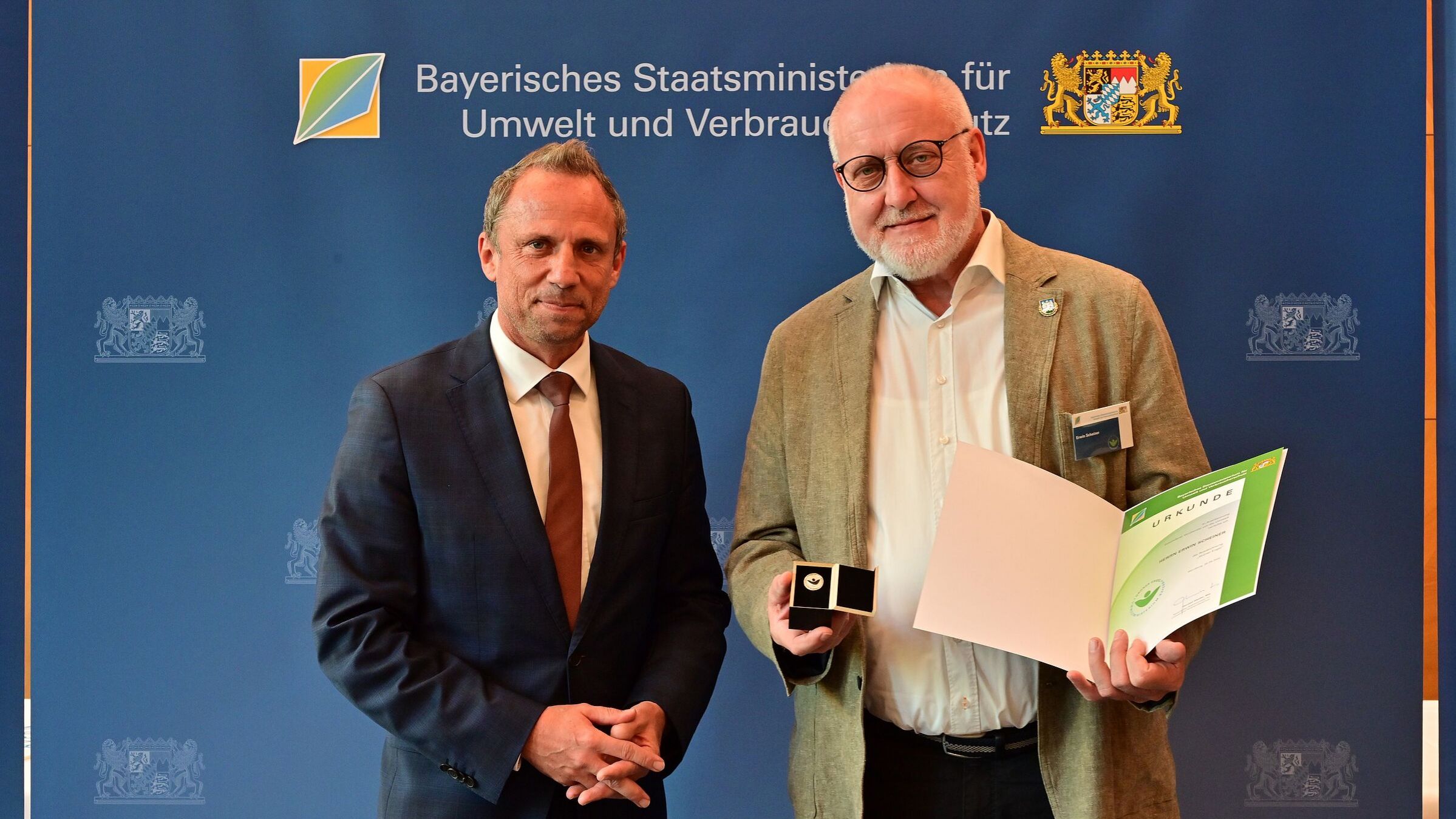 Erwin Scheiner mit "Grüner Engel" in Bayern ausgezeichnet - BUND ...