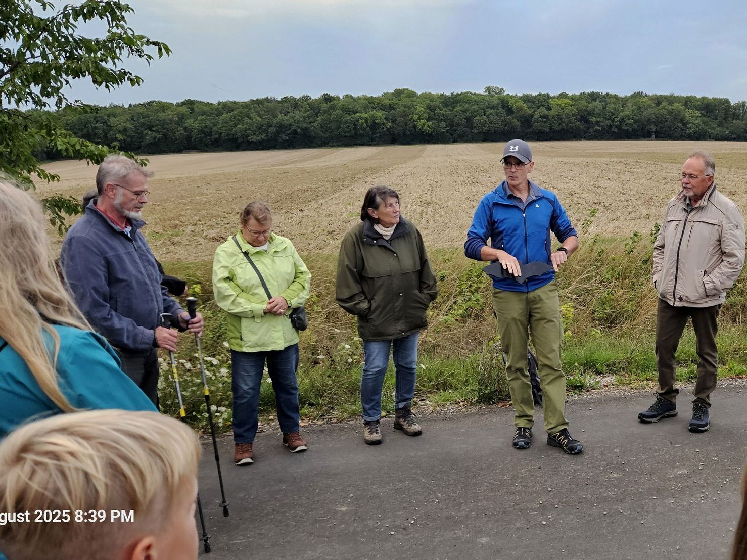Fledermausspaziergang in Heßlar, Foto Alfred Dill