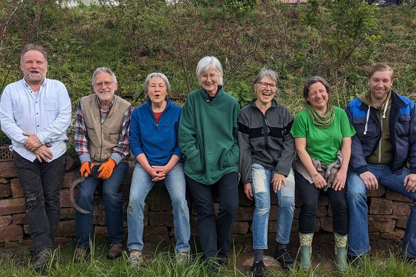 Nach getaner Arbeit: die Aktiven der OG Marktheidenfeld, Foto Ortsgruppe