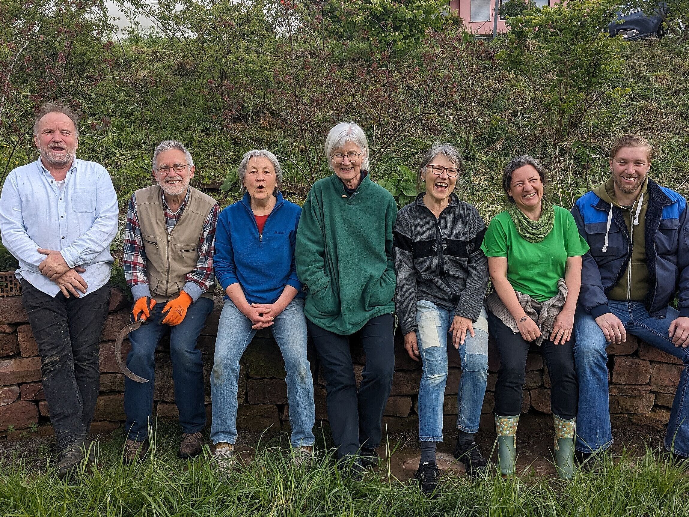 Nach getaner Arbeit: die Aktiven der OG Marktheidenfeld, Foto Ortsgruppe