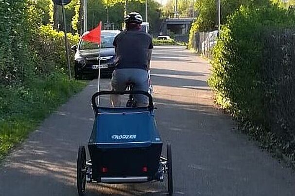 Radeln für den BN: in der Freizeit, auf dem Weg zur Arbeit..., Foto Hannah Serfas