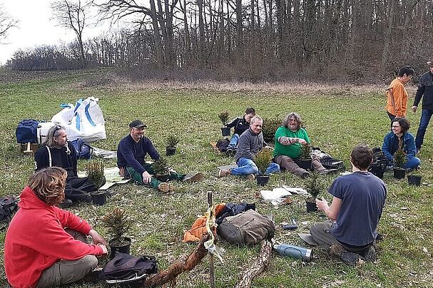Daniel Gişche beim Vortrag über die Eibe, Foto Reinhard Fritz 