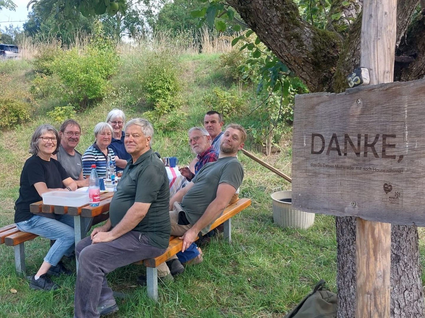 Picknickpause, Foto Uwe Schlosser
