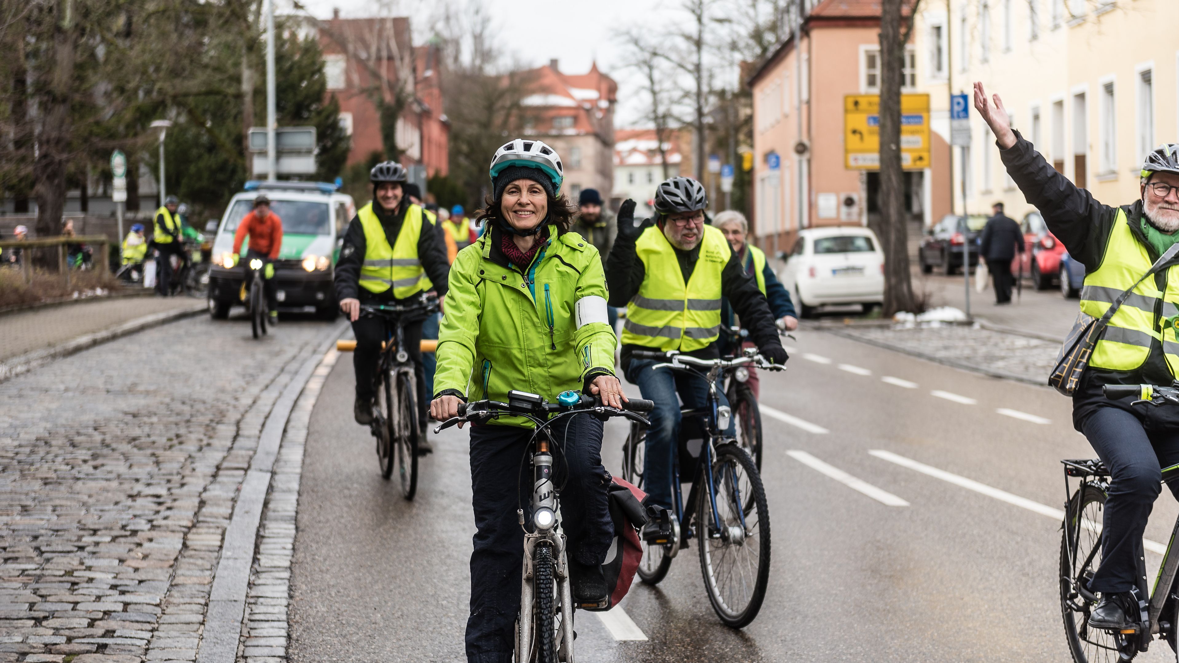 Fahrradfahrer, Foto Manuel Mauer