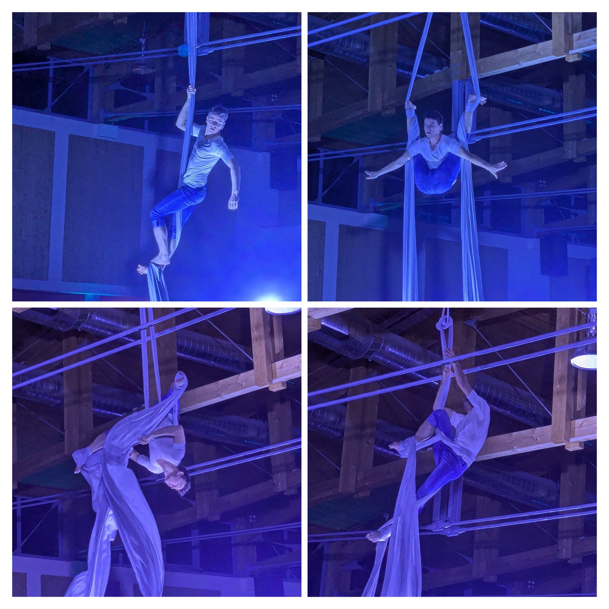 Künstlerische Darbietung von Moritz Haase, Fotos Conni Schlosser Künstlerische Darbietung von Moritz Haase, Fotos Conni Schlosser