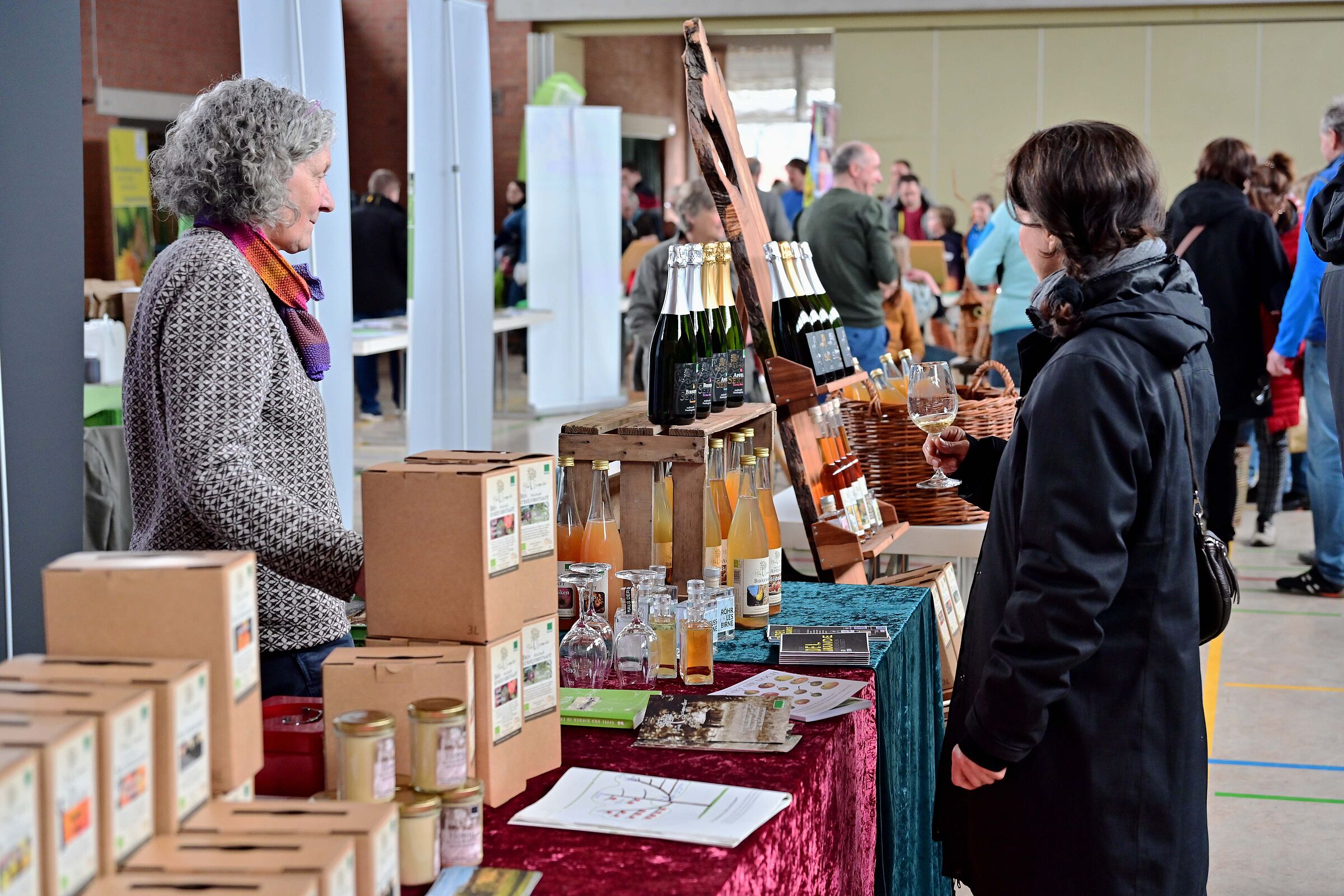 Saatgutmesse Laudenbach, Foto Alfred Dill