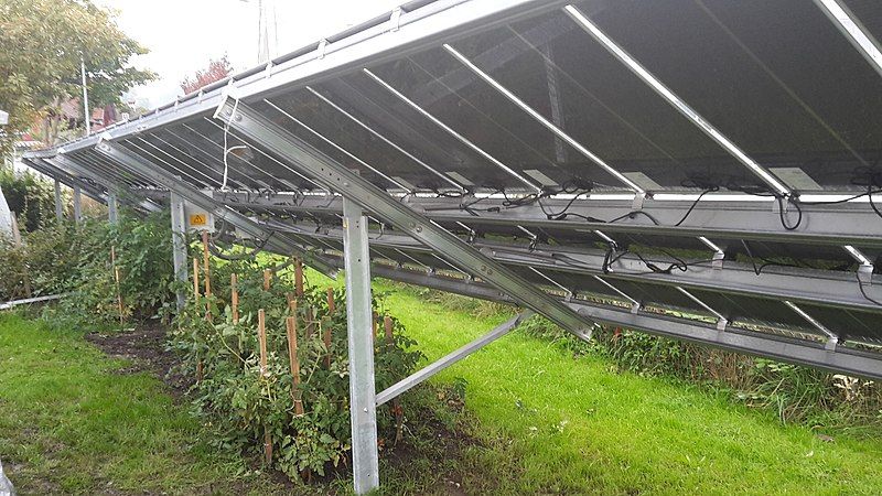 Agri-Photovoltaik Dornbirn Foto: Asurnipal / Wikimedia Commons CC BY-SA 4.0