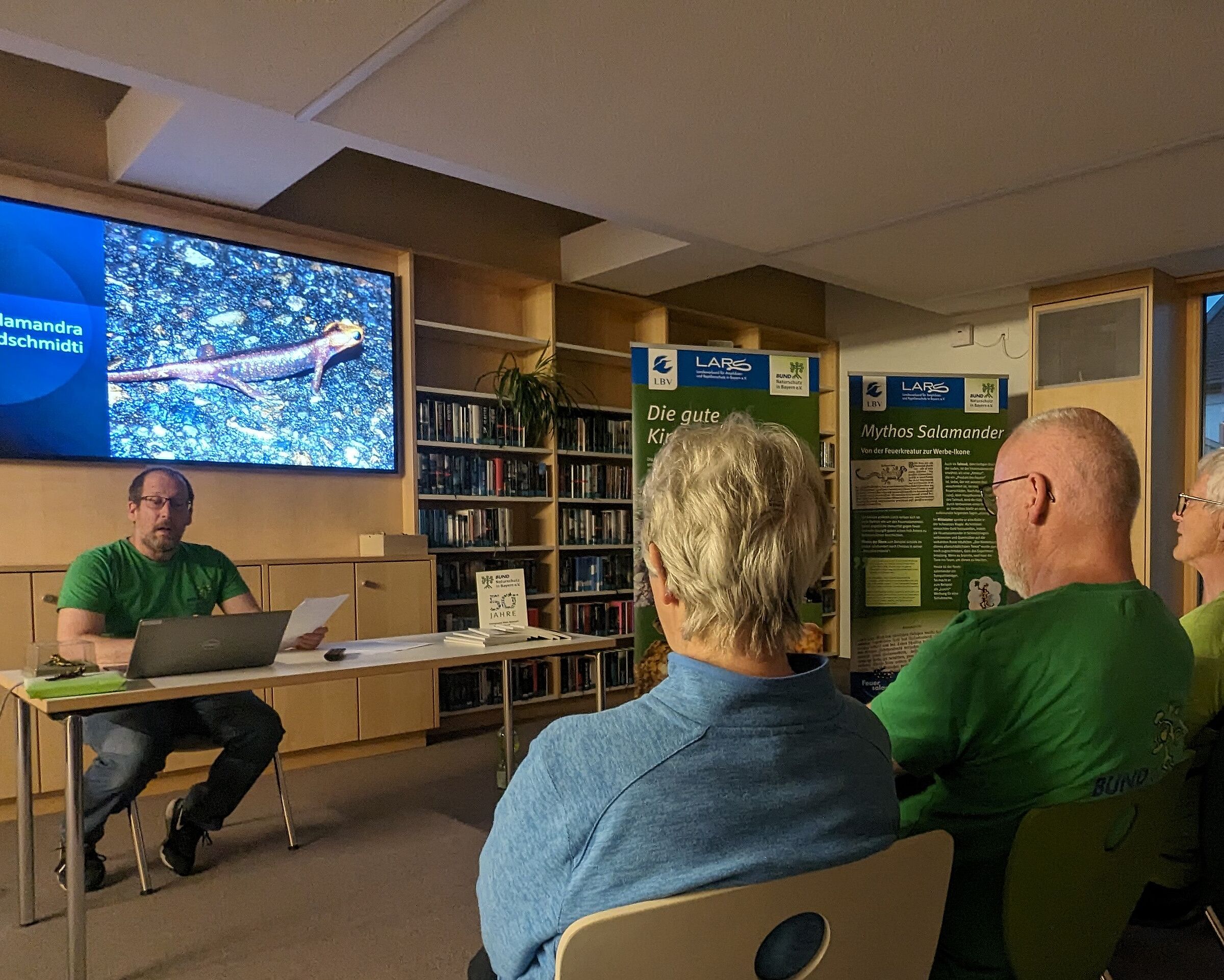 Thomas Winter bei seinem Vortrag, Foto Conni Schlosser