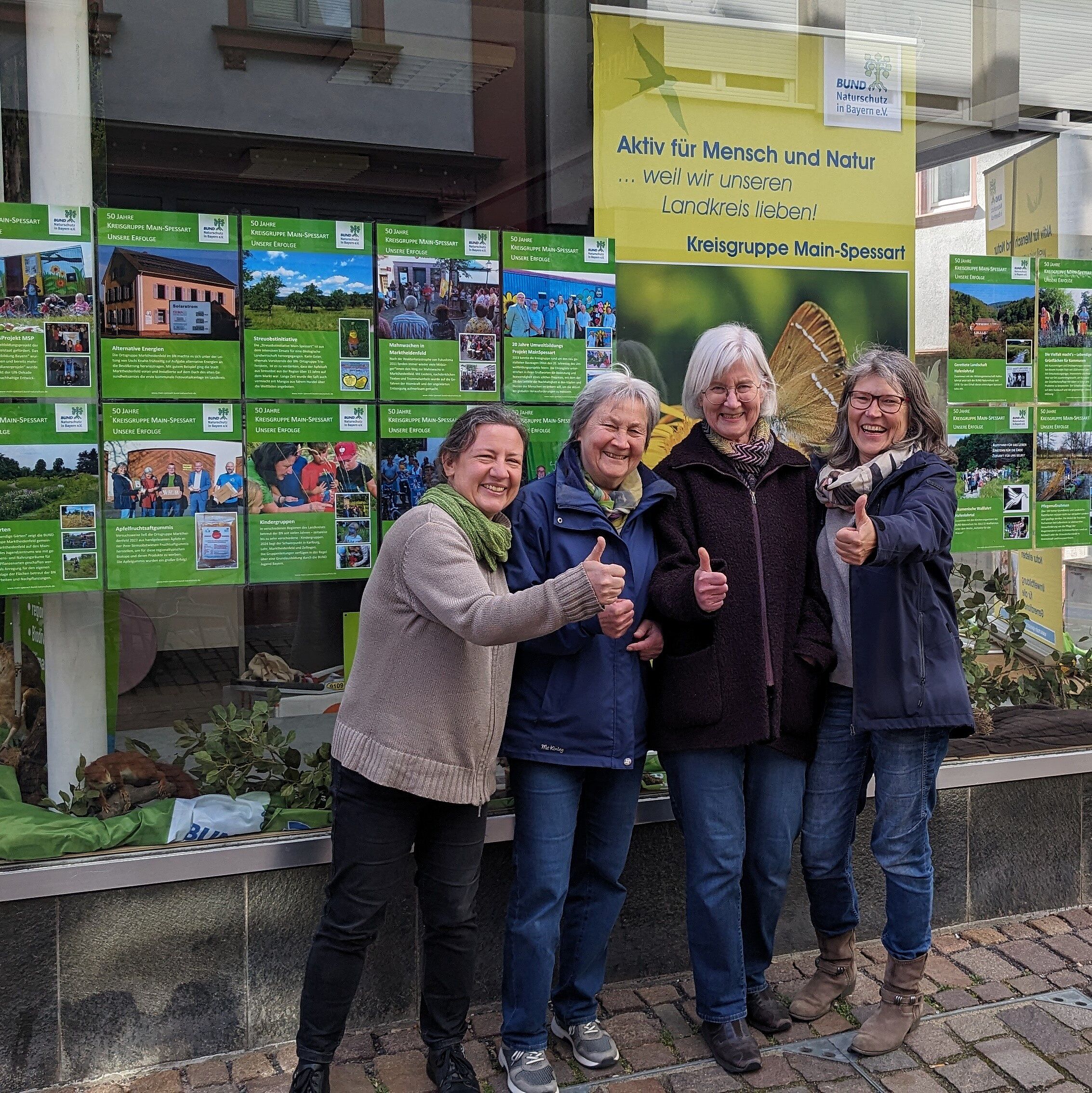 im Bild: Marit Pohl, Ulrike Münz, Doris Appel und Conni Schlosser